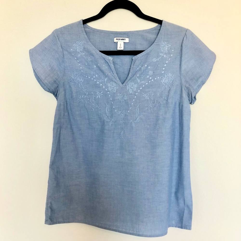 Embroidered Old Navy Blouse